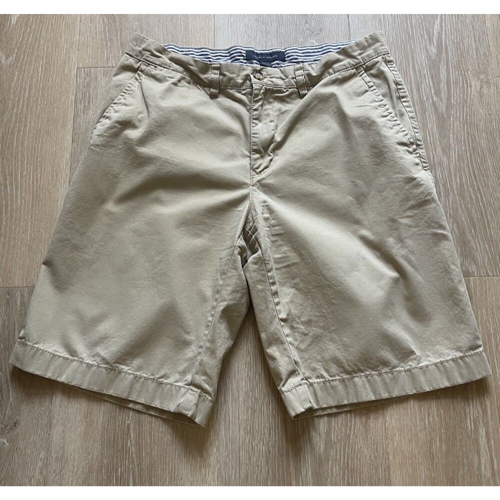 Tommy Hilfiger Shorts Chino Size 33| VTG Casual 100% Cotton